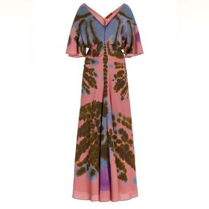 Altuzarra Pelopenese Dress in Persian Rose